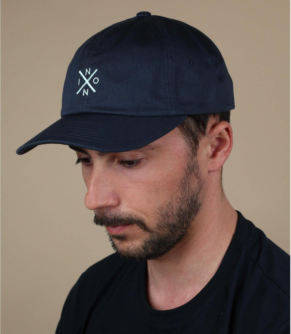 Cap Nixon blau Prep Strapback navy turquoise